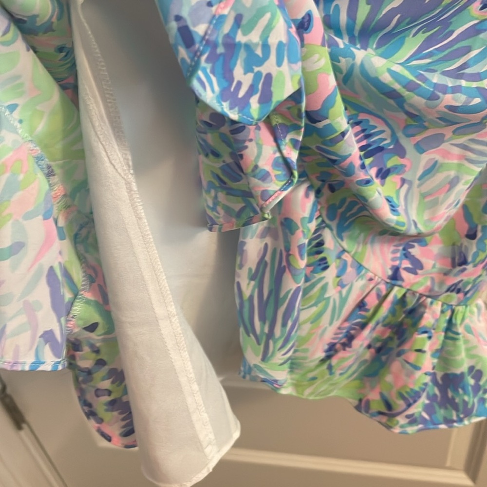 Lilly Pulitzer Darlah Romper dress “Shell of a party” - Picture 8 of 10